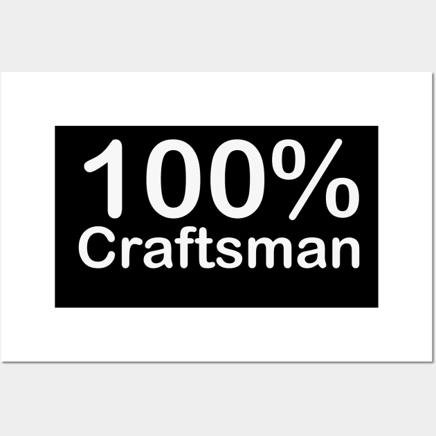 Craftsman, wife birthday gifts from husband what i love. Wall Art by BlackCricketdesign